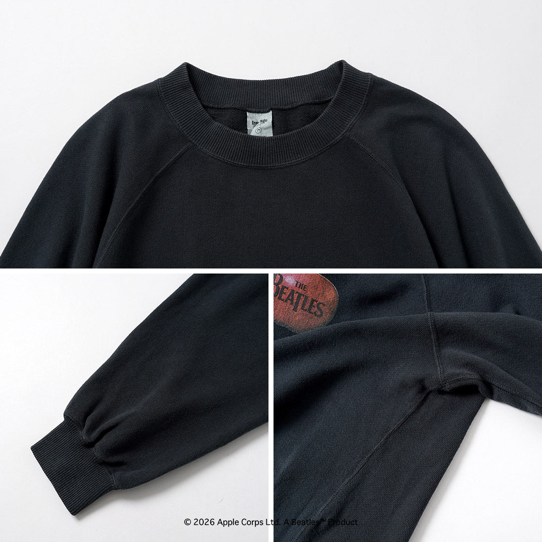 FREE RAGE / 비틀즈 × FREE RAGE Last Release Raglan Crew 스웨트셔츠