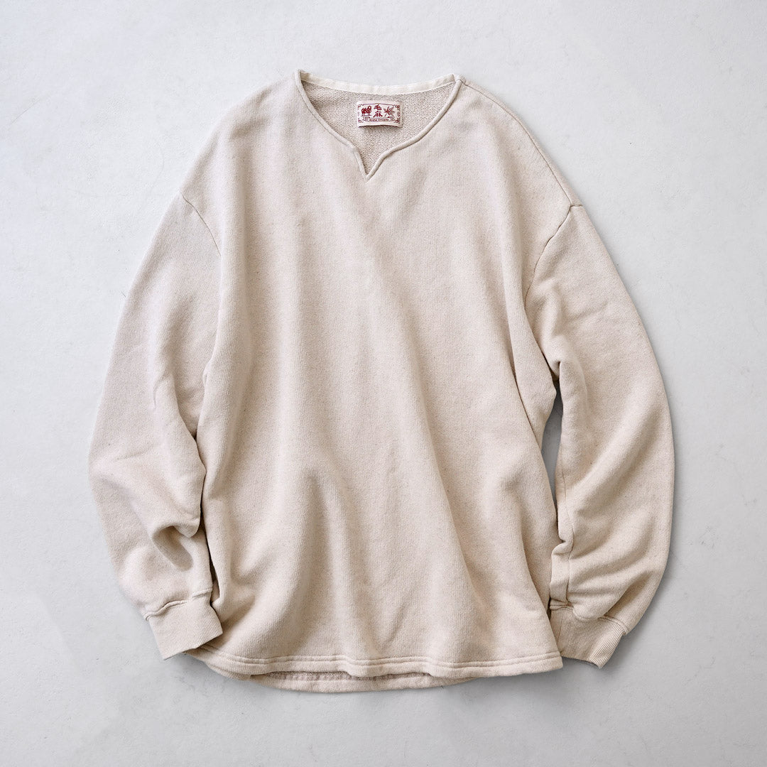 KEMA DESIGNS / Key Neck Light Terry Pullover