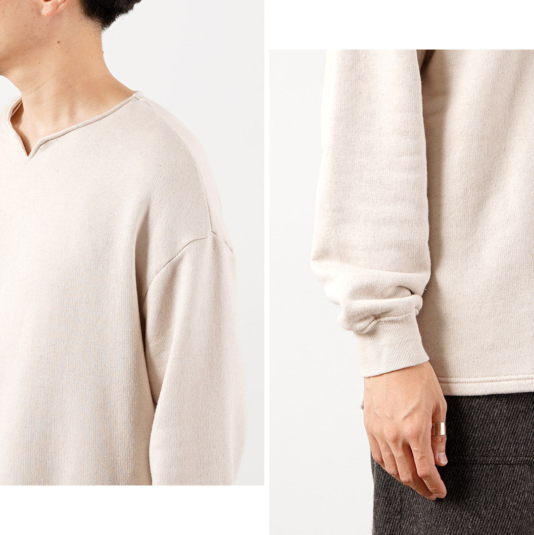 KEMA DESIGNS / Key Neck Light Terry Pullover