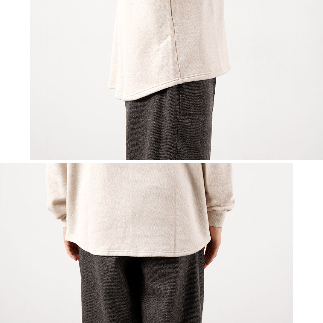 KEMA DESIGNS / Key Neck Light Terry Pullover