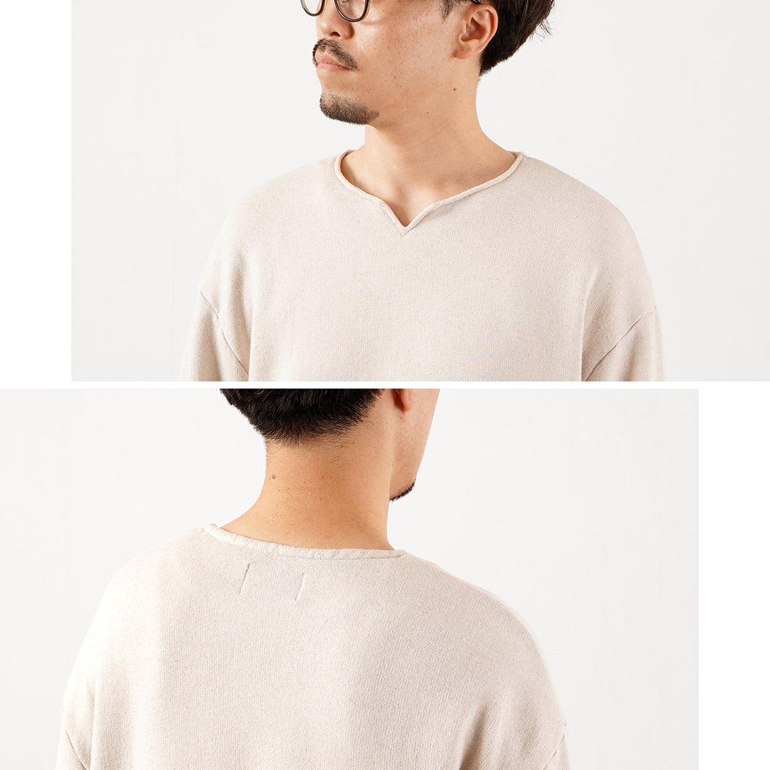 KEMA DESIGNS / Key Neck Light Terry Pullover