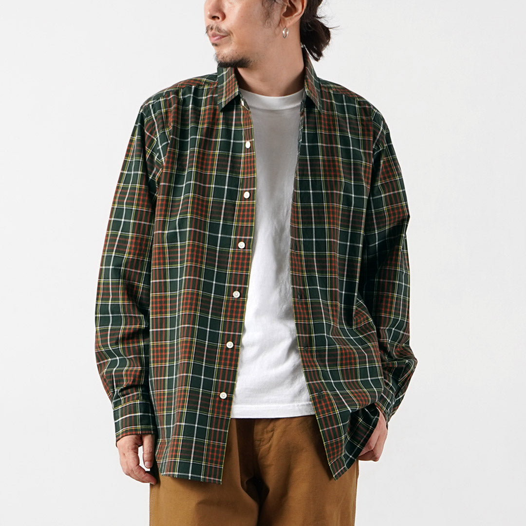 HARROWE HARROWE / 체크 레귤러 칼라 셔츠