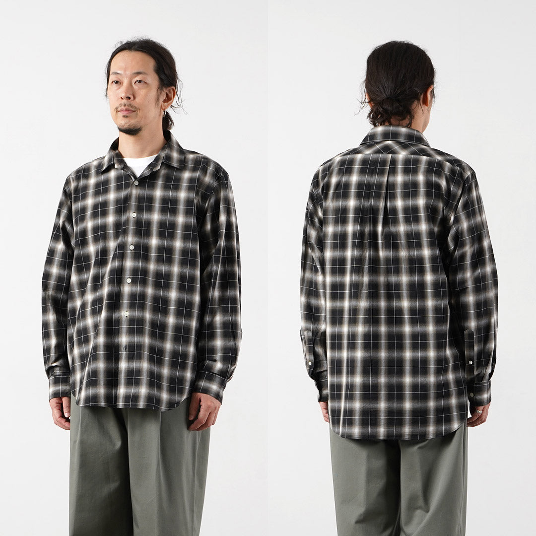 HARROWE HARROWE / 체크 레귤러 칼라 셔츠