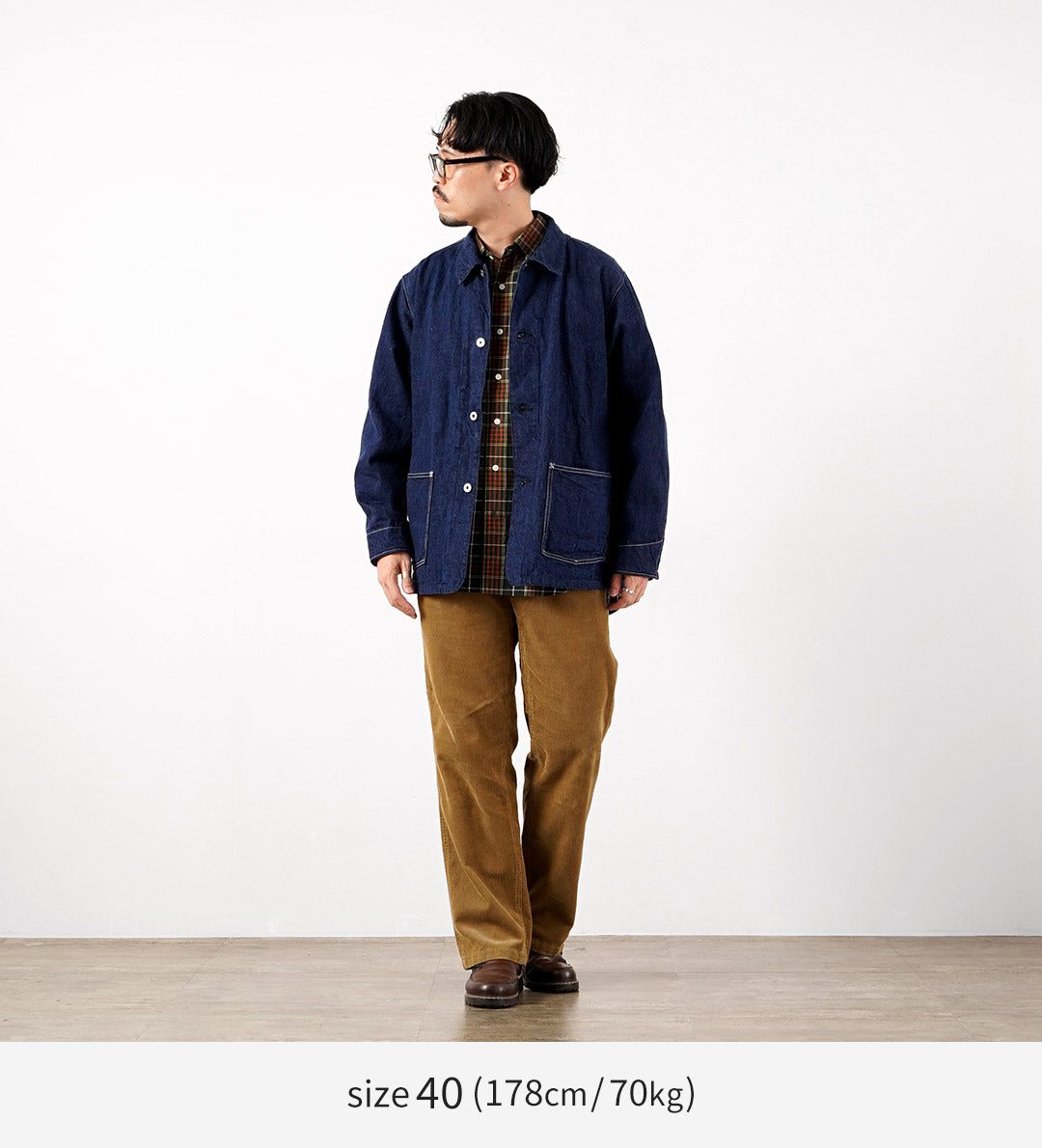 FOB FACTORY / F2467 WW2 Denim Coverall