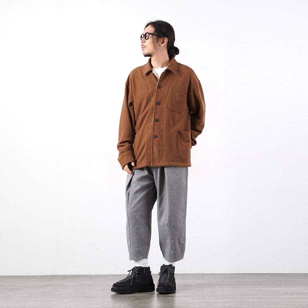 KEMA DESIGNS / Pile Wool Jersey Chore Jacket