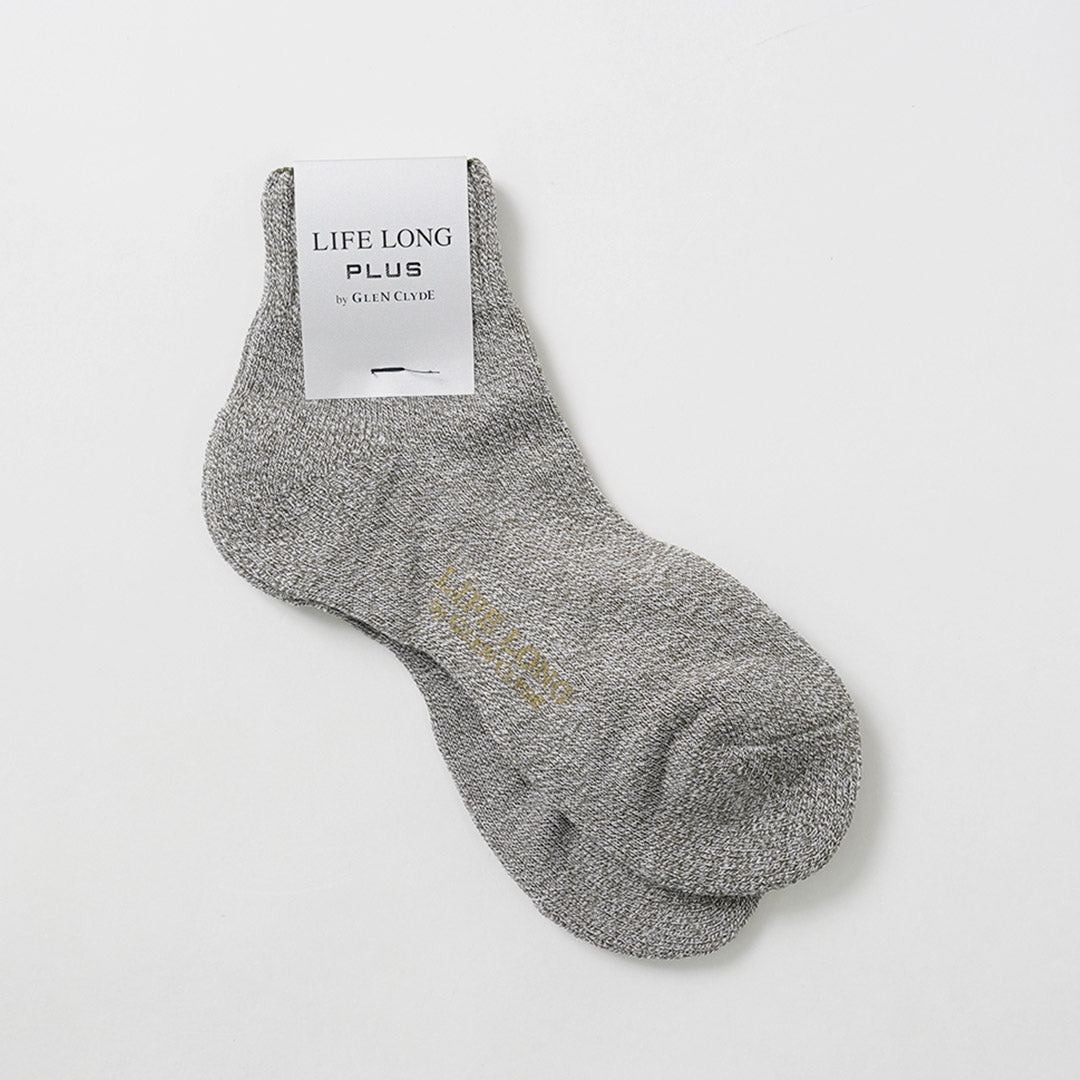 GLEN CLYDE 的 LIFE LONG /“TS-2 PLUS 棉 × CORDURA 絨毛短襪”