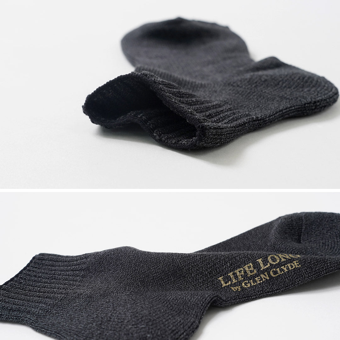 GLEN CLYDE 的 LIFE LONG /“TS-2 PLUS 棉 × CORDURA 絨毛短襪”