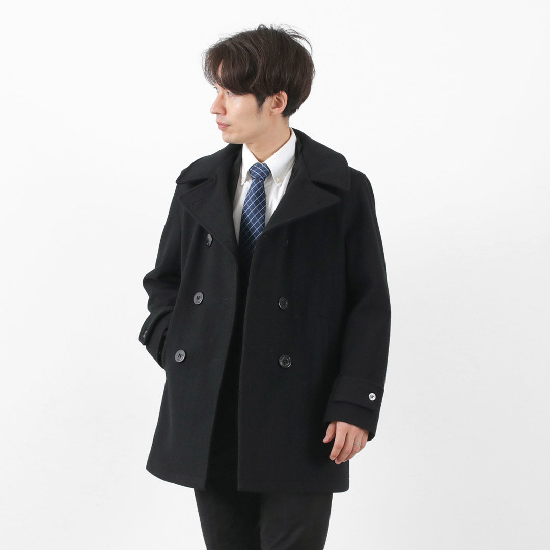 FIDELITY / 23oz Melton Peacoat