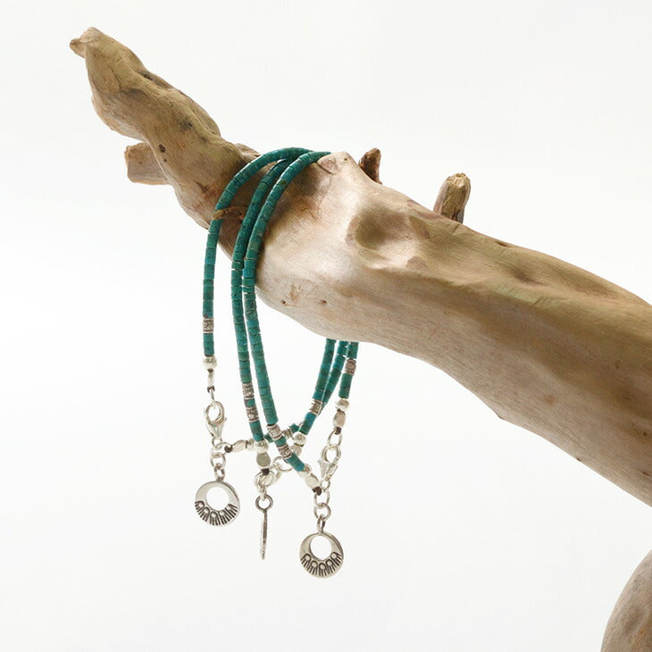 PHADUA / Turquoise Bead Anklet