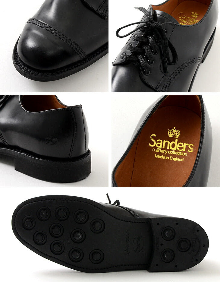 Sanders / #1128 zapatos de derby militar