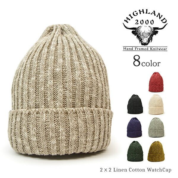 HIGHLAND 2000 / Linen Cotton Waxed Cap