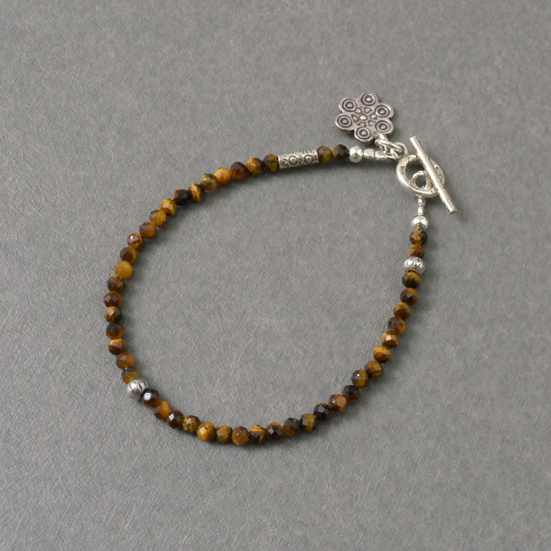 Bracelet de perles Phadua / Tiger Eye