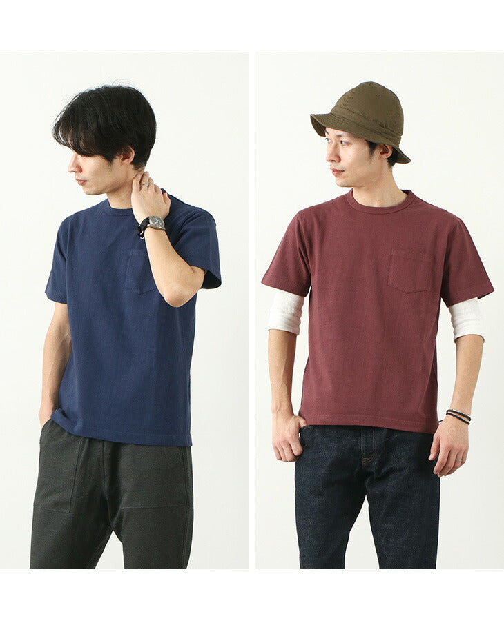 Barns / BR-1100 Hanging Jersey S / S Crew Cuello