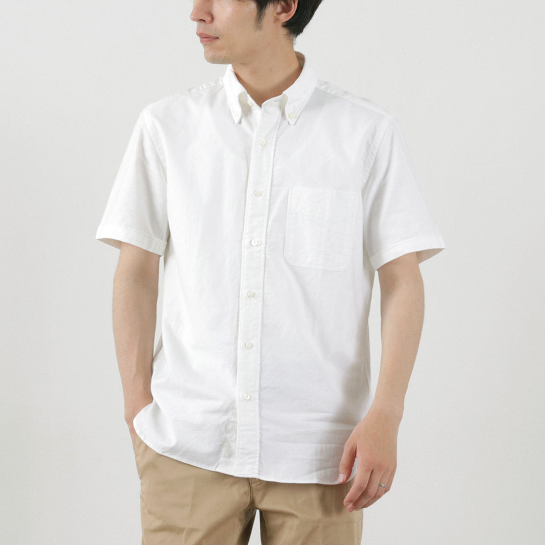 ROCOCO / Premium Oxford Short Sleeve Button Down Shirt