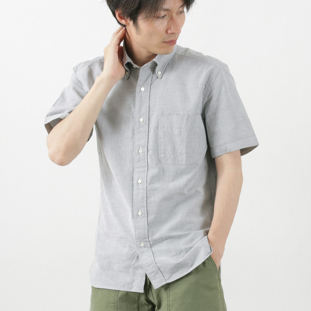 Rococo / Camisa de manga corta de Oxford premium