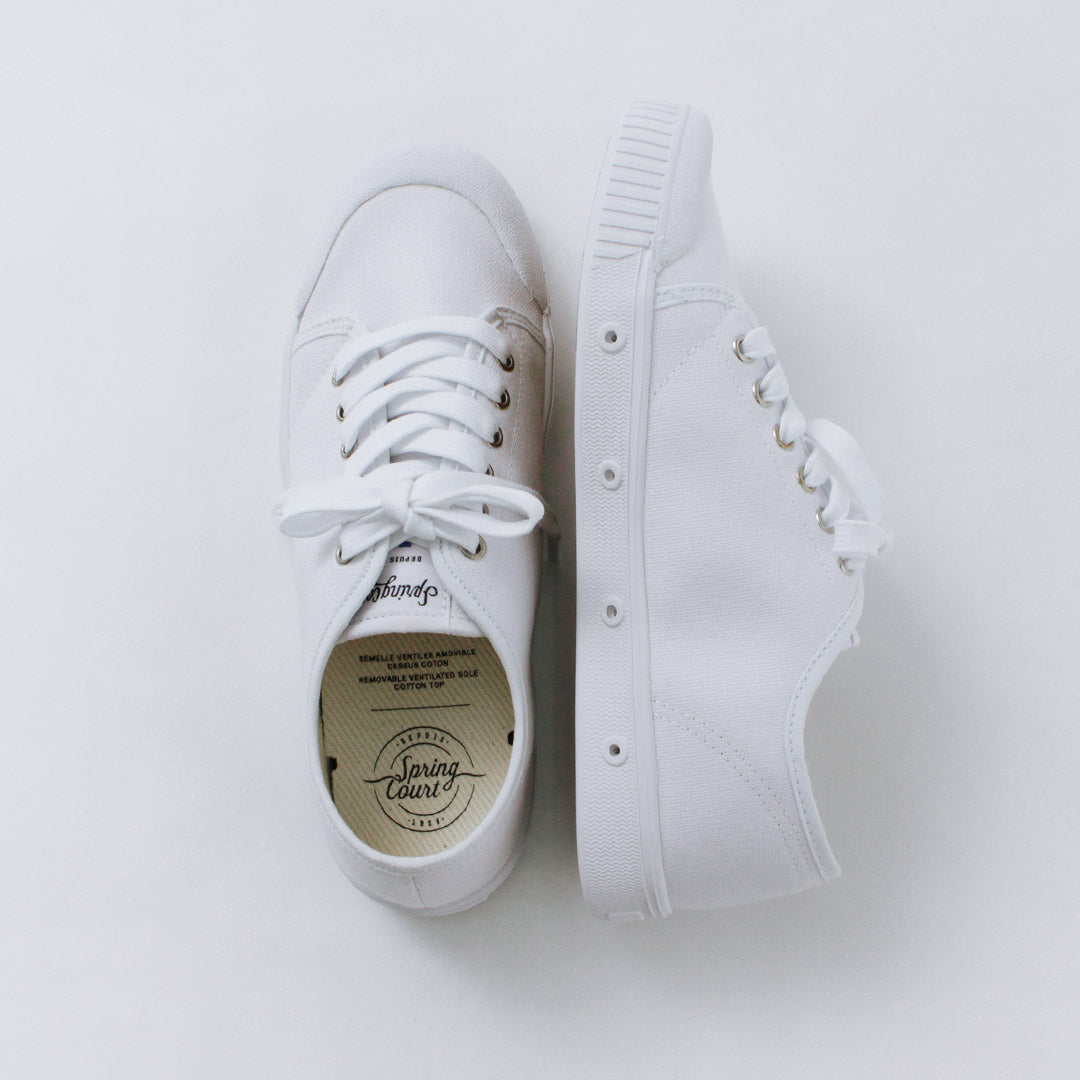 SPRING COURT / G2 Low Cut Canvas Sneakers