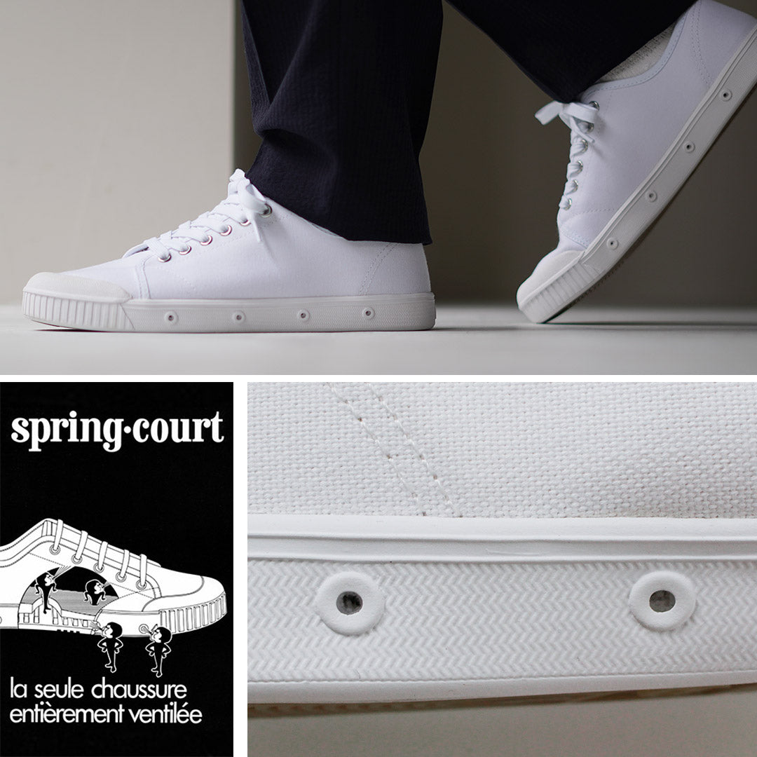 SPRING COURT / G2 Low Cut Canvas Sneakers