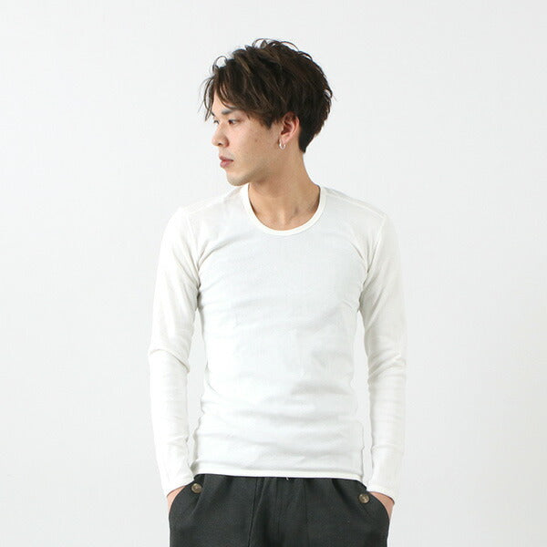 RE MADE IN TOKYO JAPAN / Long Sleeve Perfect Innerwear U Neck