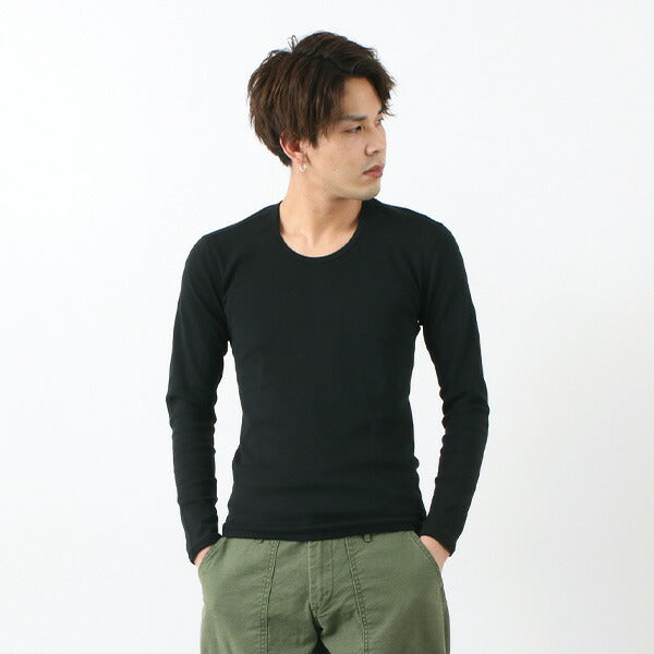 RE MADE IN TOKYO JAPAN / Long Sleeve Perfect Innerwear U Neck