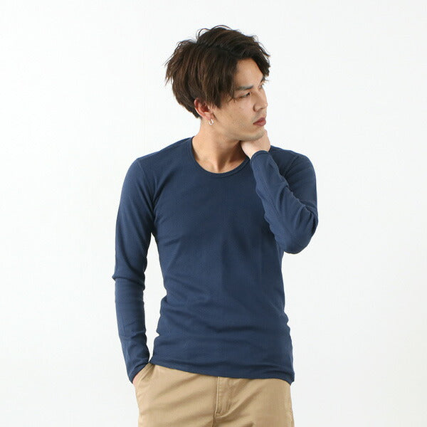 RE MADE IN TOKYO JAPAN / Long Sleeve Perfect Innerwear U Neck