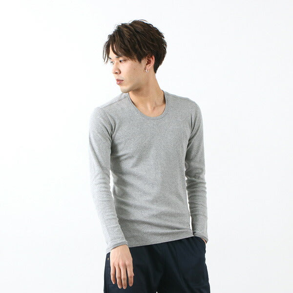 RE MADE IN TOKYO JAPAN / Long Sleeve Perfect Innerwear U Neck