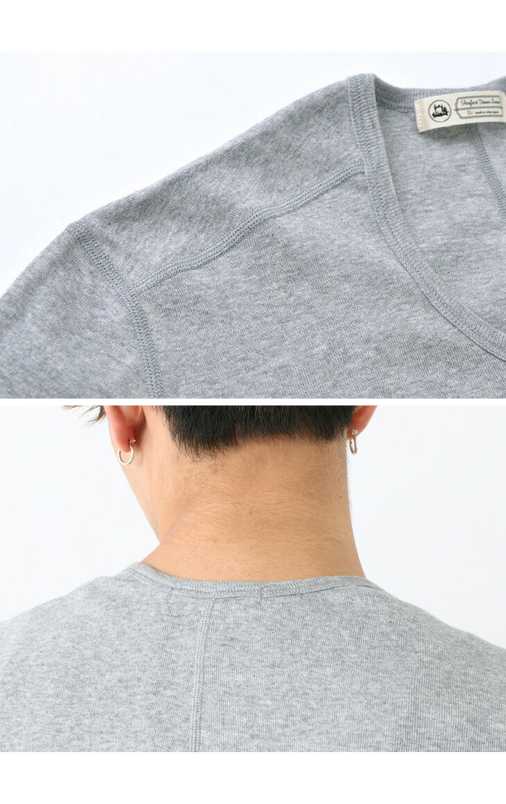 RE MADE IN TOKYO JAPAN / Long Sleeve Perfect Innerwear U Neck