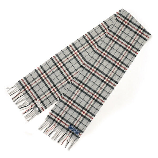 Highland Tweeds / Lamb Wool Check Scarf