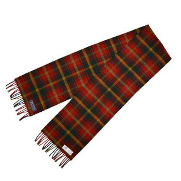 Highland Tweeds / Lamb Wool Check Scarf