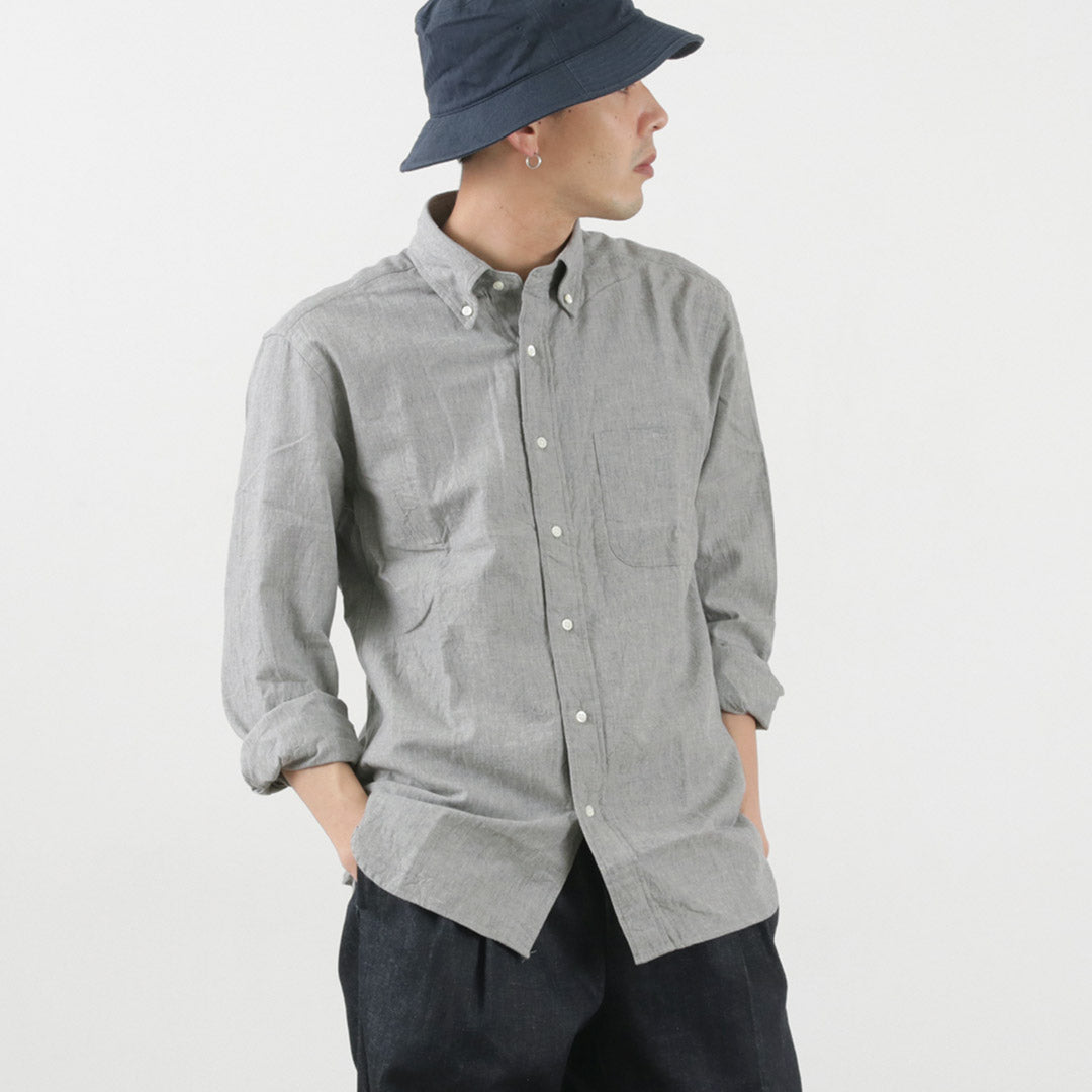 ROCOCO / Selvage Chambray Button Down Shirt