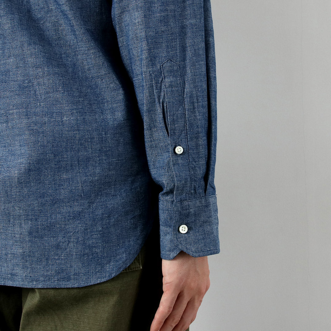 Rococo / Selvage Chambray按钮下衬衫