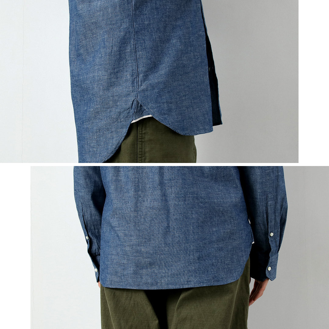 Rococo / Selvage Chambray按钮下衬衫