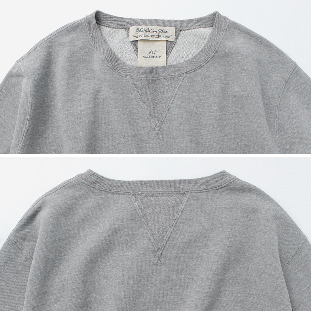 REMI RELIEF / SP Processed Lined Crew Sweatshirt