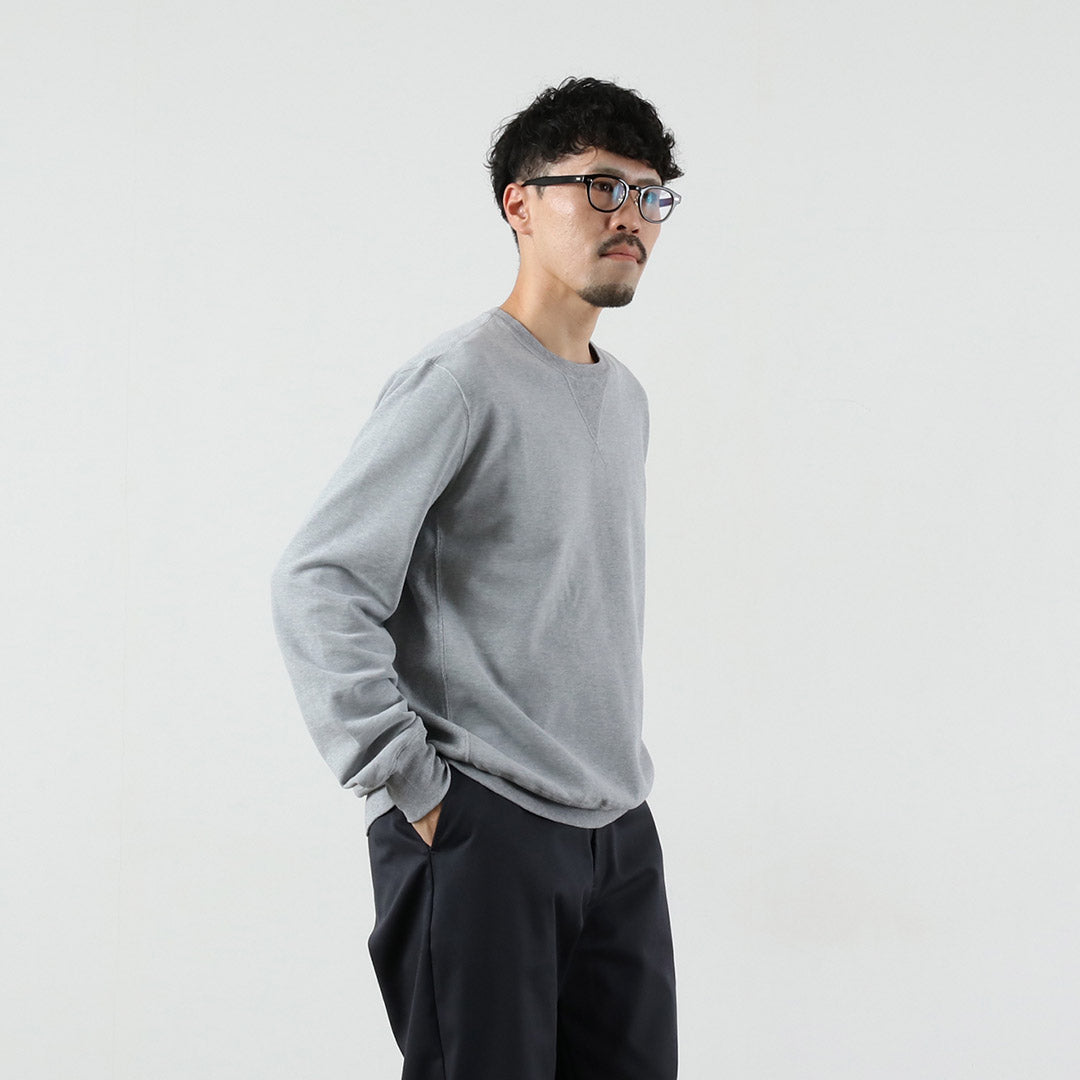 REMI RELIEF / SP Processed Lined Crew Plain Sweatshirt Model 2025