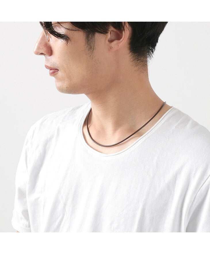 Phadua / Leather Choker (2.5mm) 목걸이