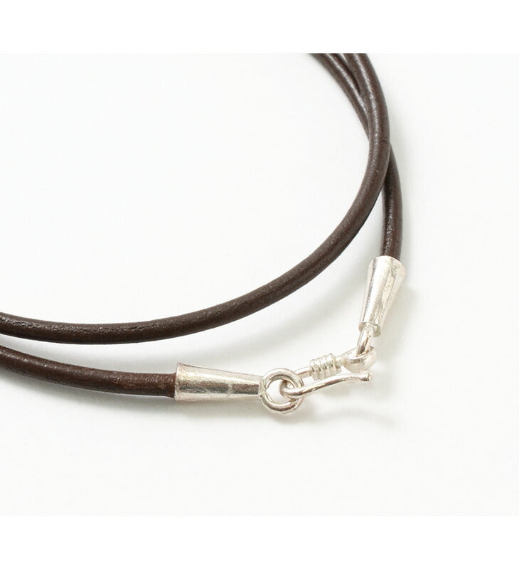 PHADUA / Leather choker (2.5mm) necklace