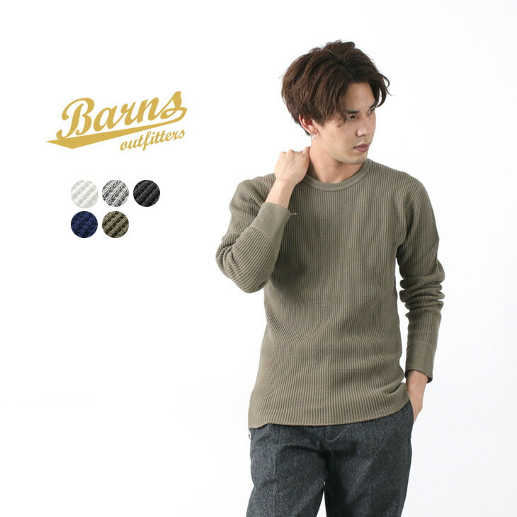 Barns / BR-3050 Big Waffle Manga larga Termal / Camiseta