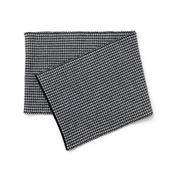 HA의 Gilbert Wilson / Staggered Check Merino Wool Snood