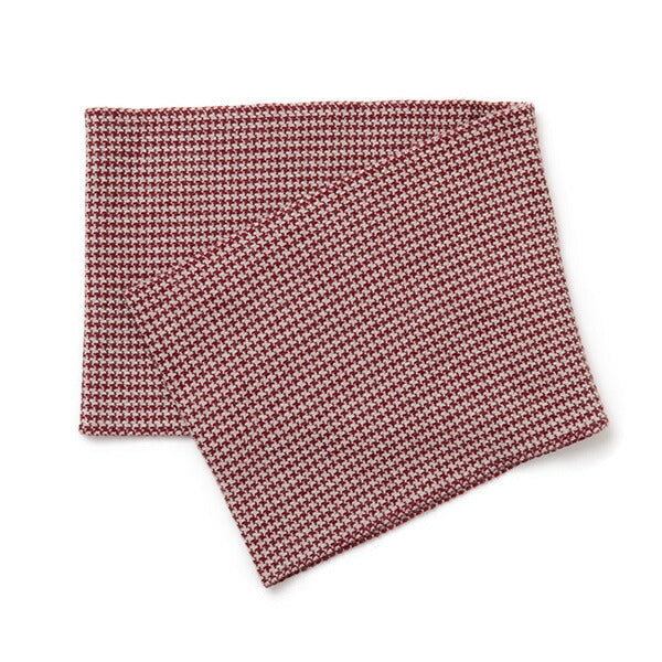 HA의 Gilbert Wilson / Staggered Check Merino Wool Snood