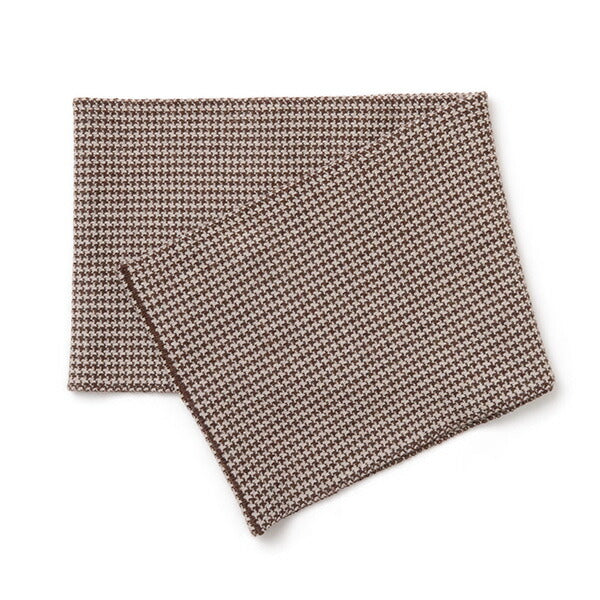 HA의 Gilbert Wilson / Staggered Check Merino Wool Snood