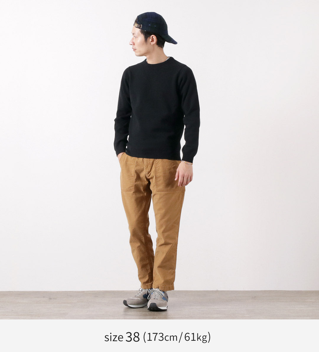 WILLIAM LOCKIE / Lambswool crew neck knit