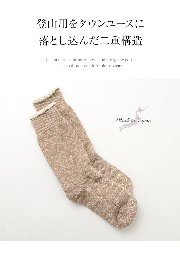 ROTOTO / R1001 Double Face Socks