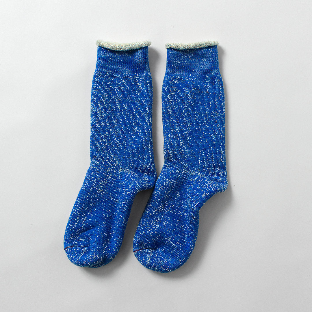 ROTOTO / Double Face Crew Socks Merino Wool & Organic Cotton