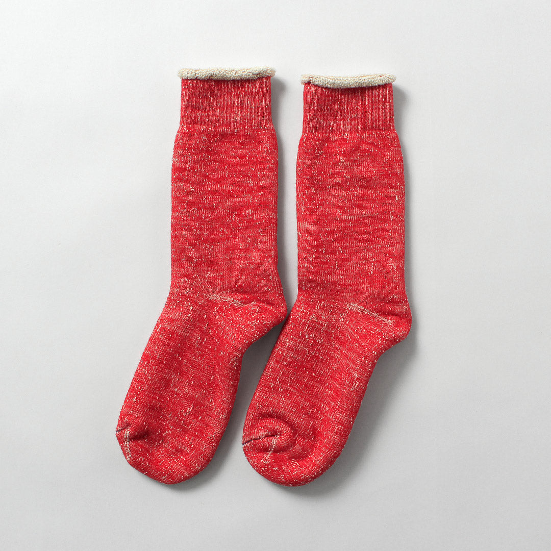 ROTOTO / Double Face Crew Socks Merino Wool & Organic Cotton