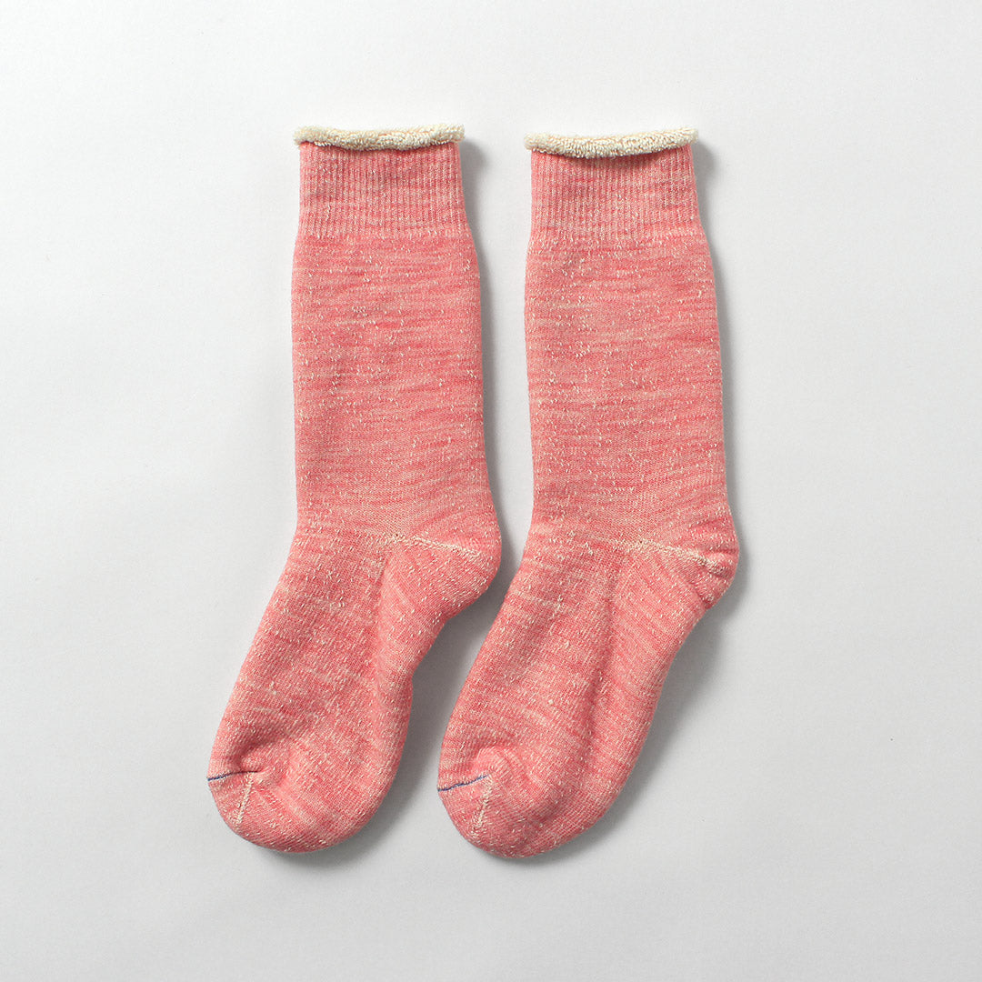 ROTOTO / Double Face Crew Socks Merino Wool & Organic Cotton