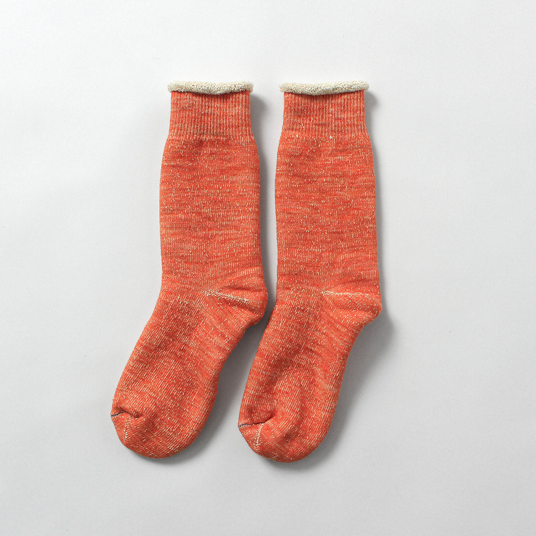 ROTOTO / Double Face Crew Socks Merino Wool & Organic Cotton