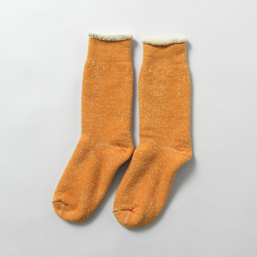 ROTOTO / Double Face Crew Socks Merino Wool & Organic Cotton
