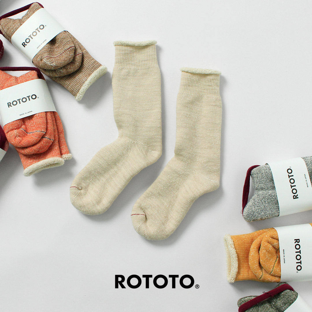 【rinyuaru】ROTOTO / R1001 雙面襪