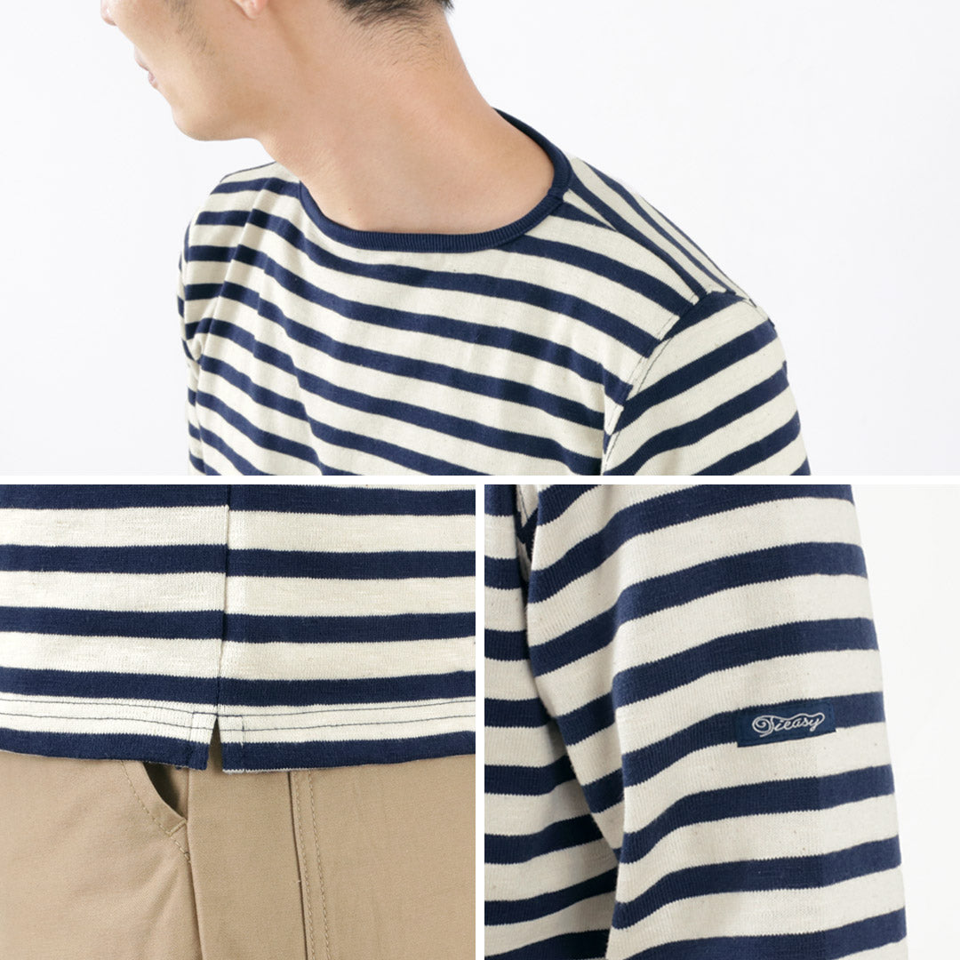 TIEASY / HDCS Boatneck Striped Basque Shirt