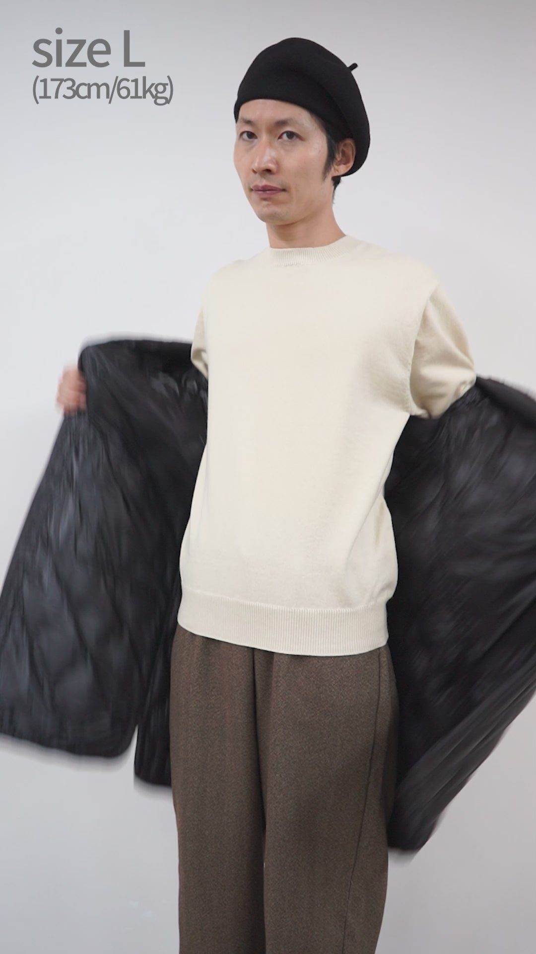 NANGA Onion quilt down half coat