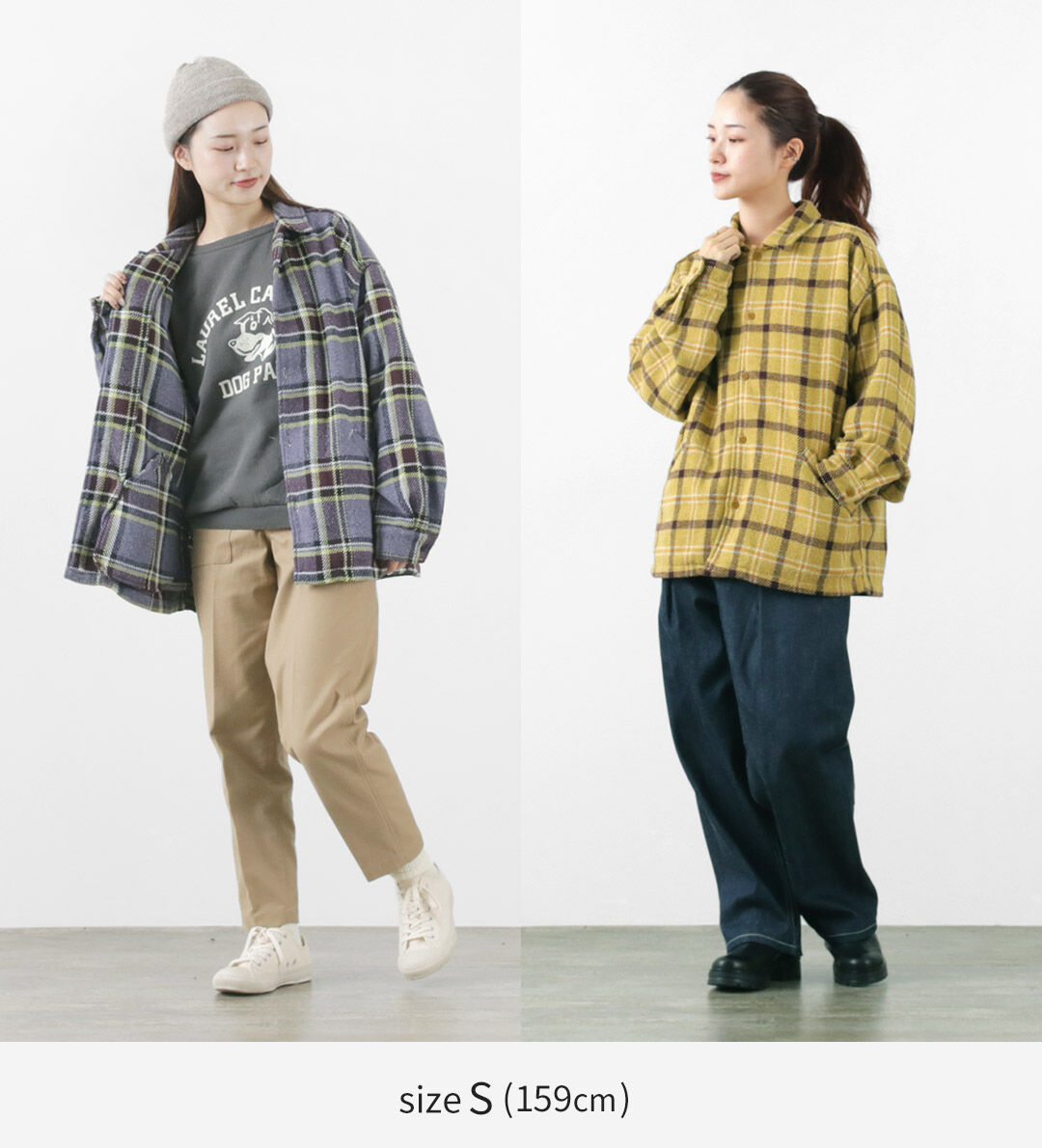 Jazz Check Wide SHIRT CPO Shirt Jacket